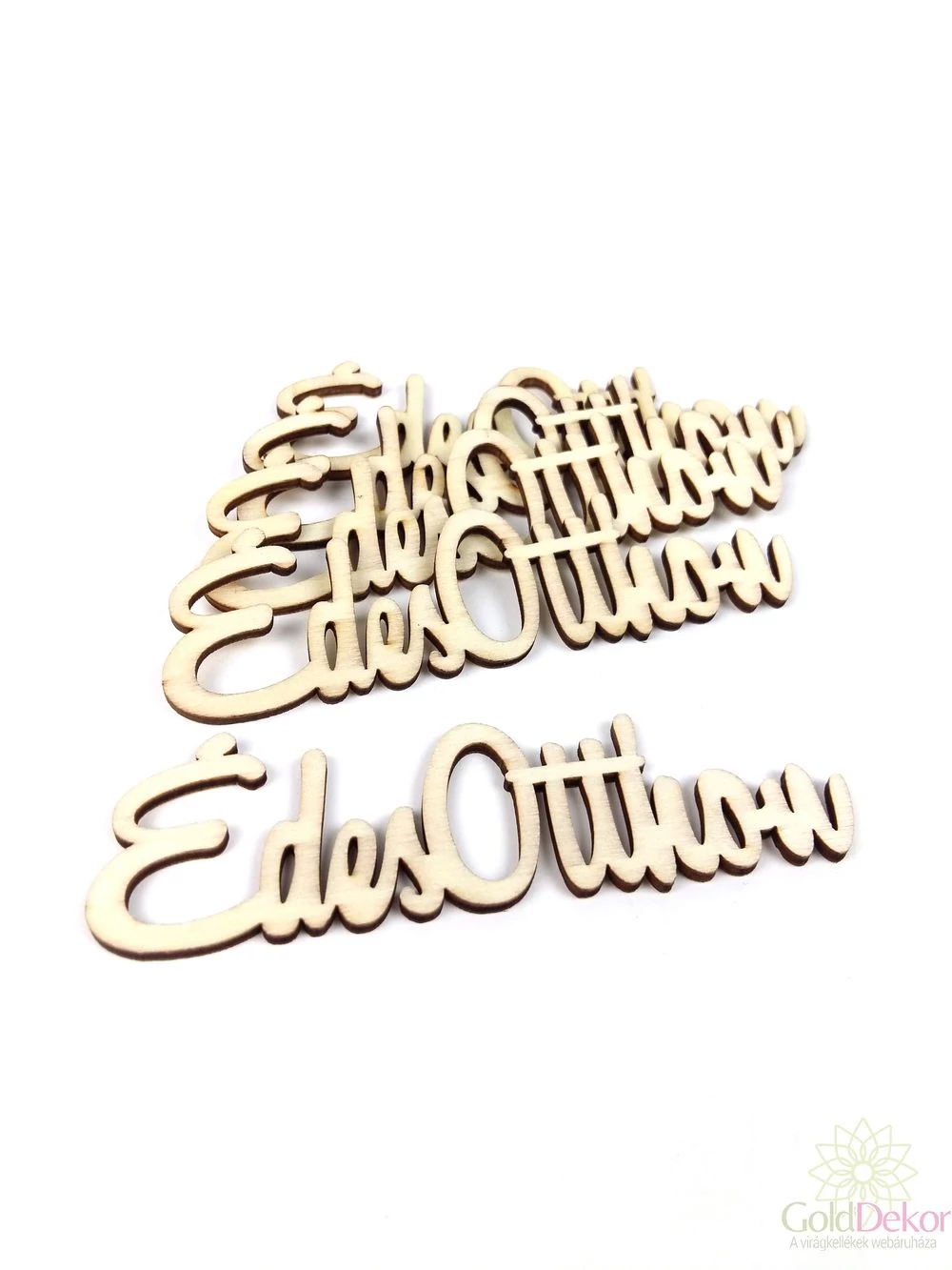 Fa felirat kicsi*5 Édes Otthon - Natúr