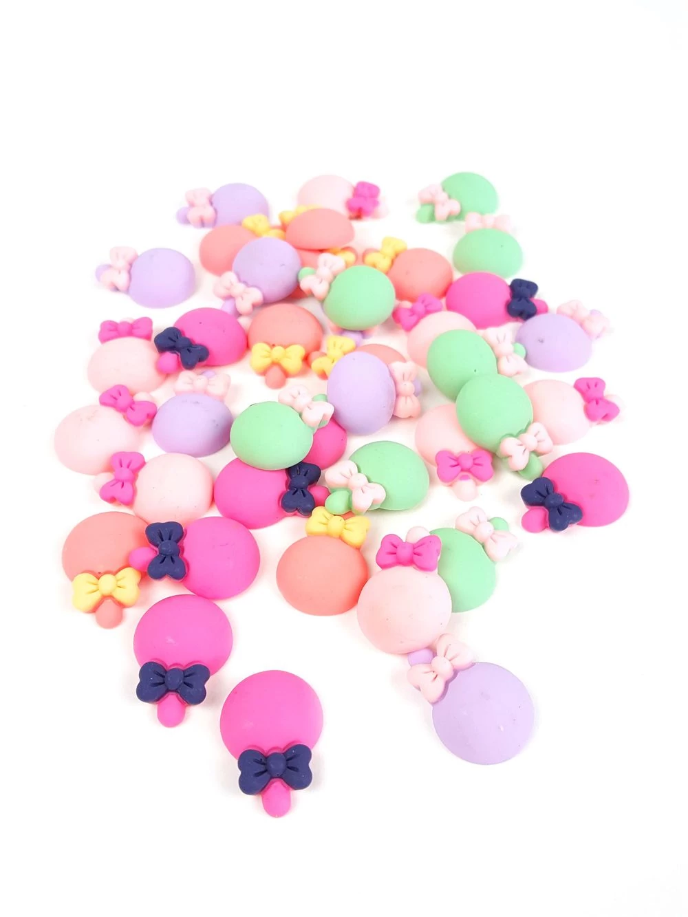 Műanyag dekor - Gömb nyalóka