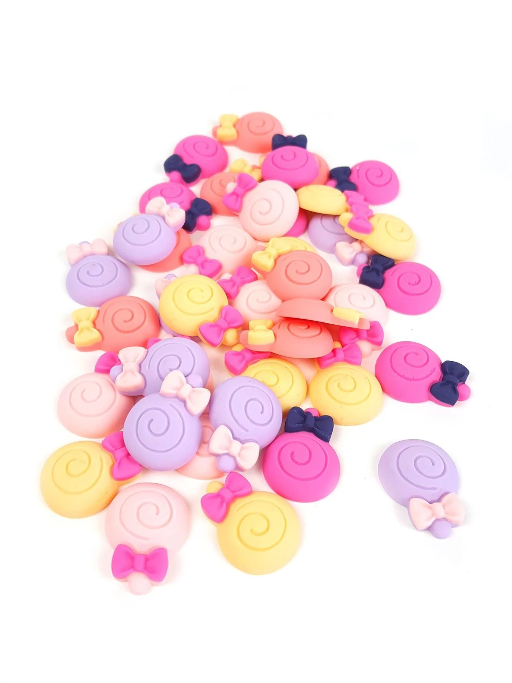 Műanyag dekor - Spirál nyalóka