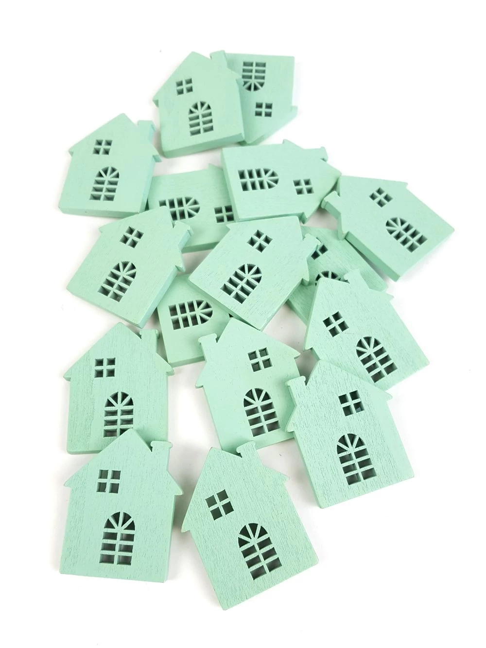 Fa dekor házikó - Menta