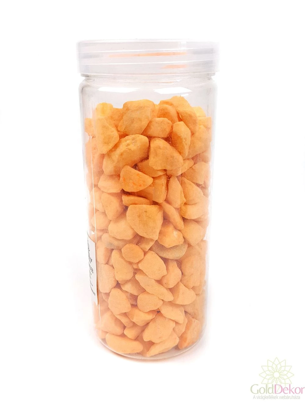 Henger dobozos kavics - Narancs