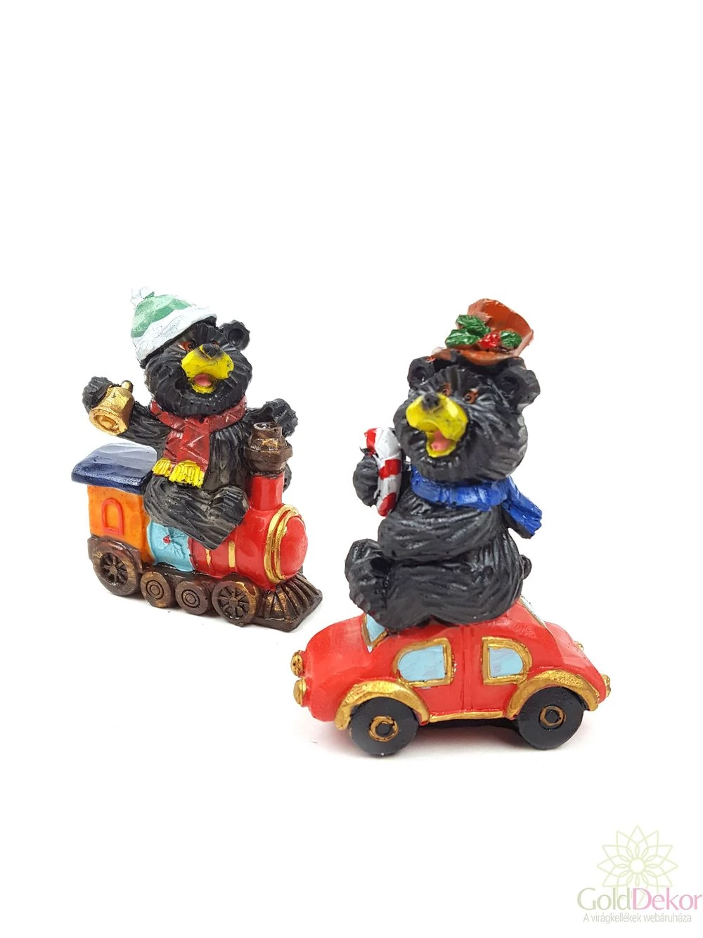 Maci figura járművön