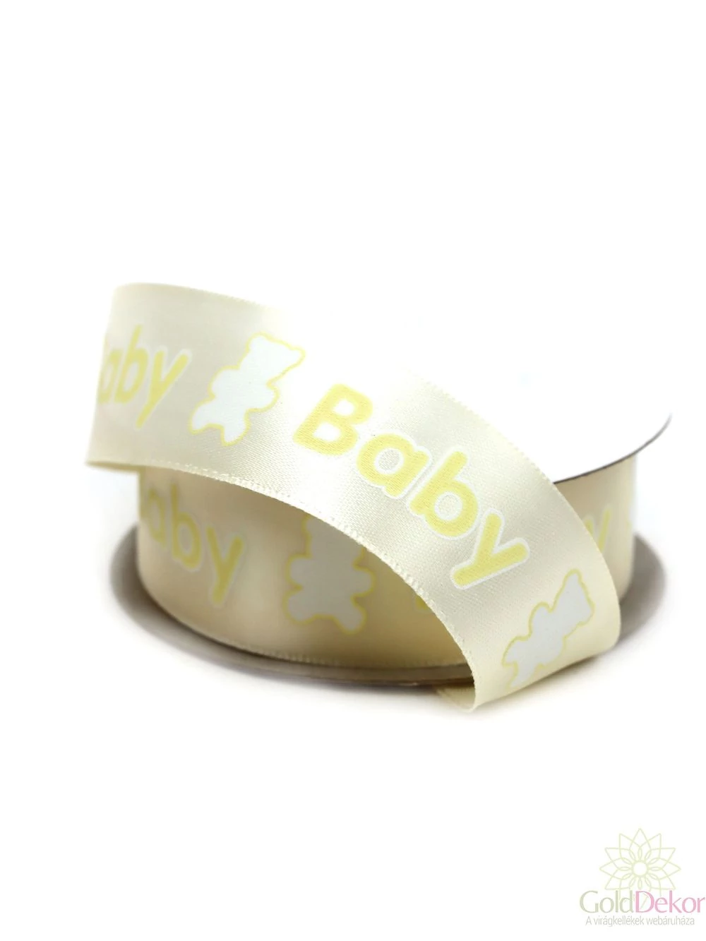 Baba szalag macis - Krém