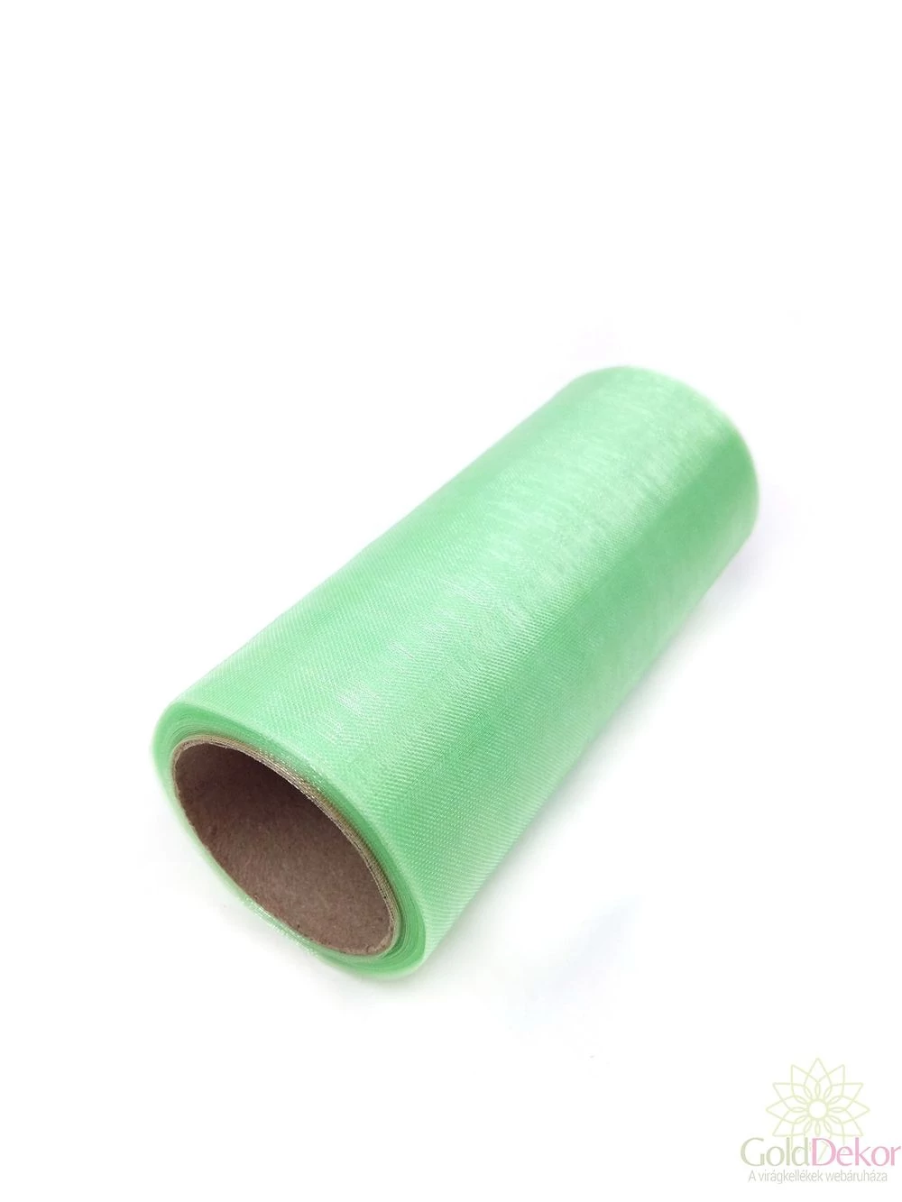 12 cm-es organza - Alma Zöld