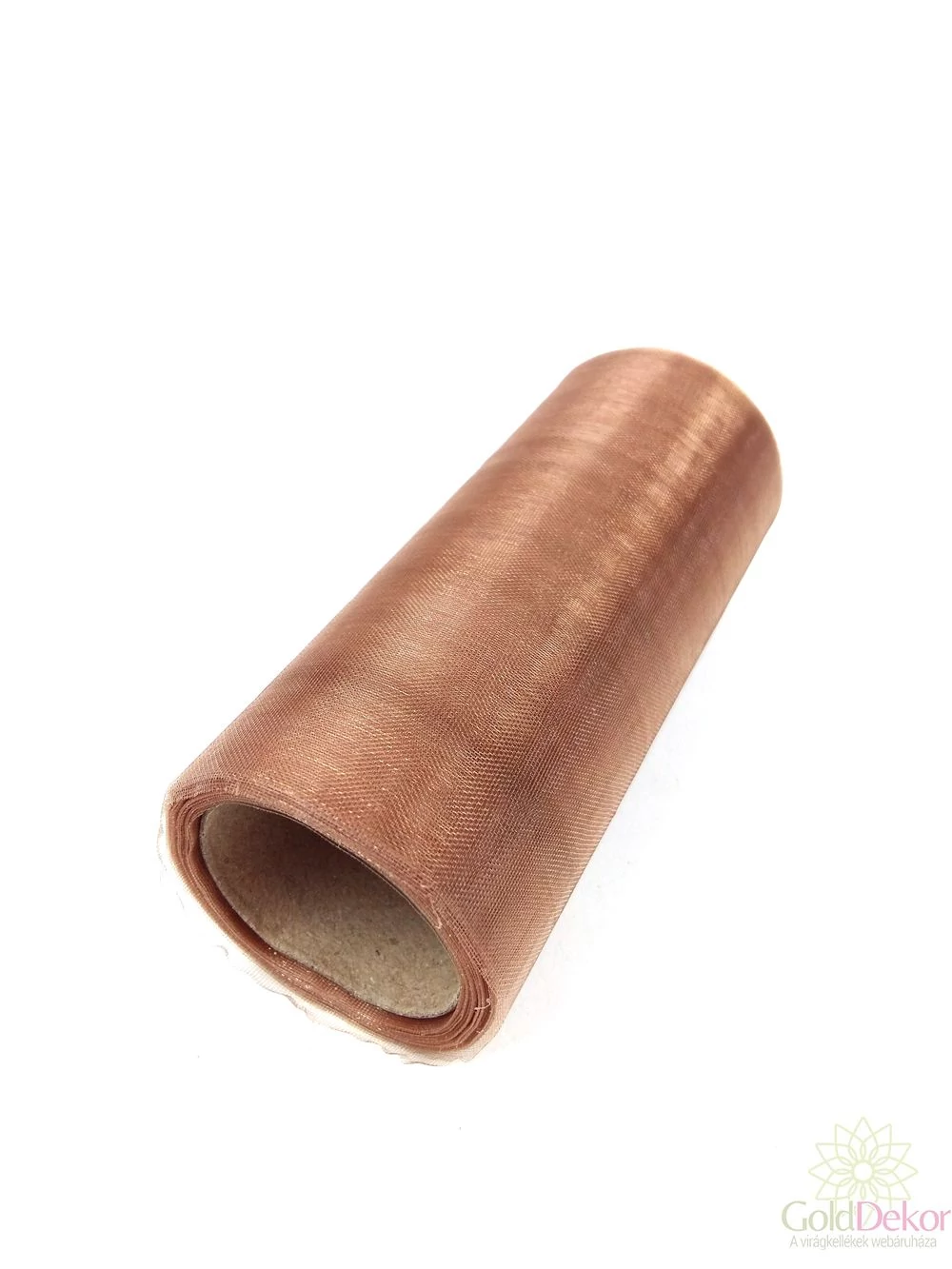 12 cm-es organza - Világos Barna