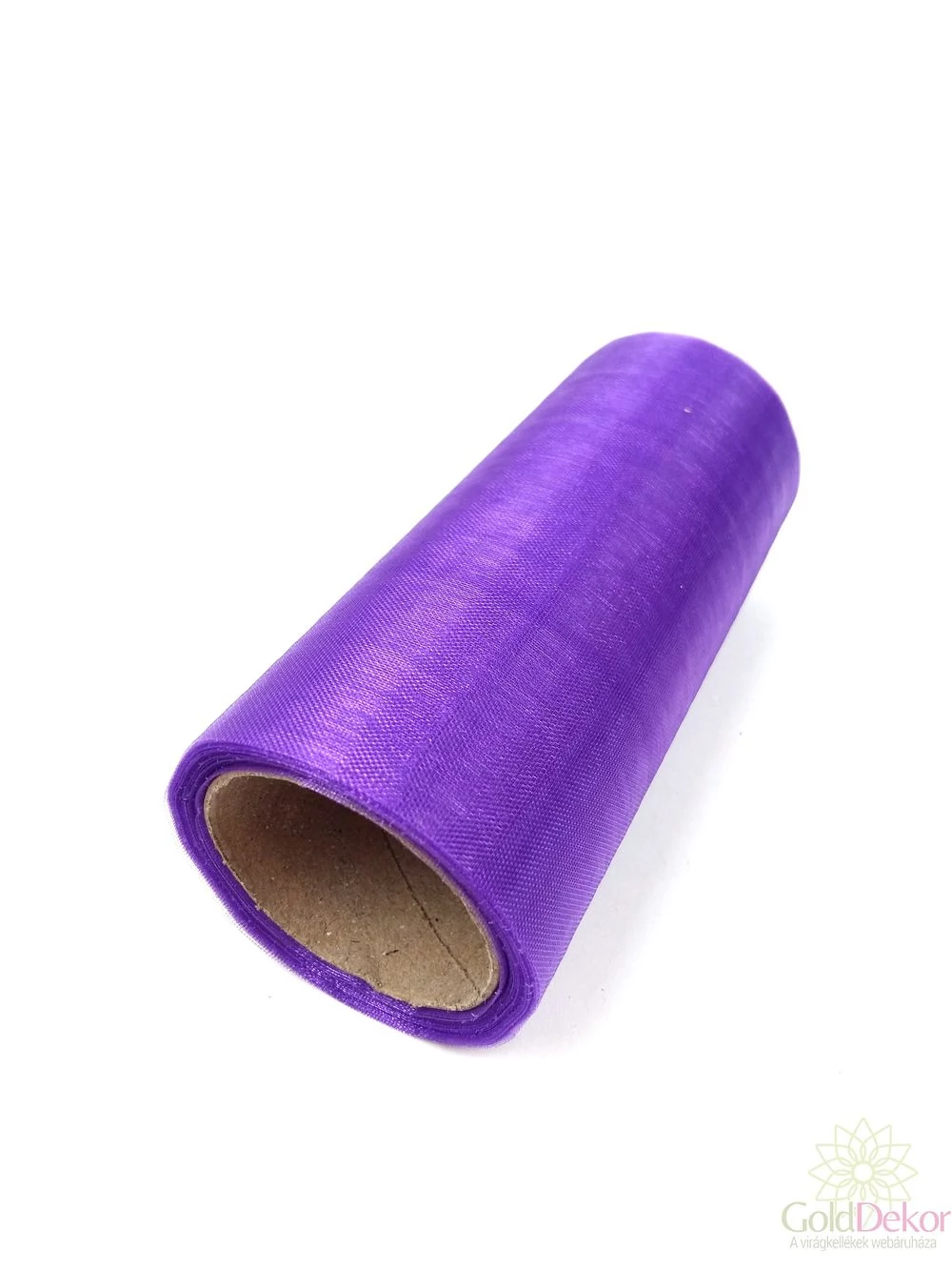 12 cm-es organza - Sötét Lila