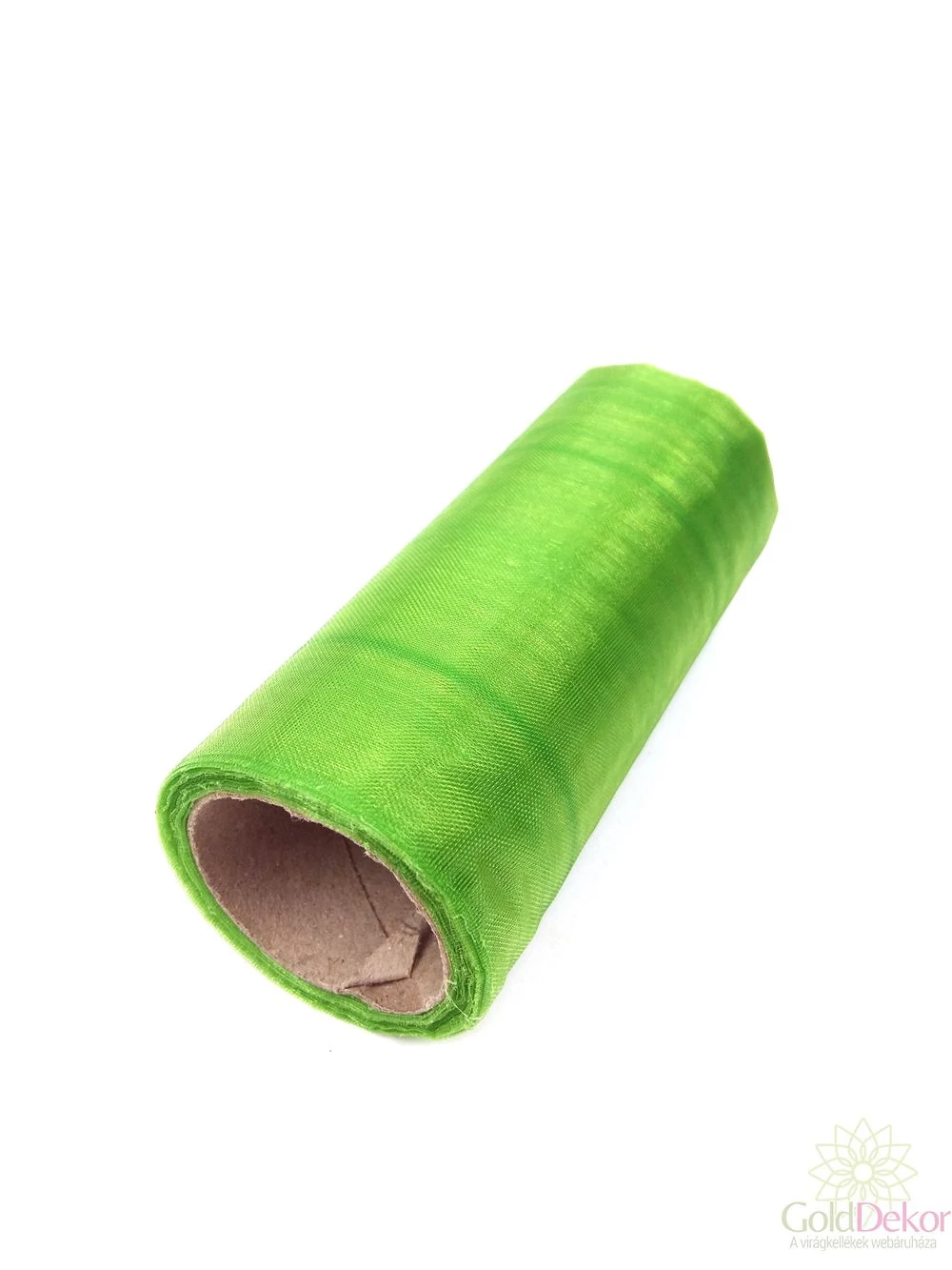 12 cm-es organza - Zöld