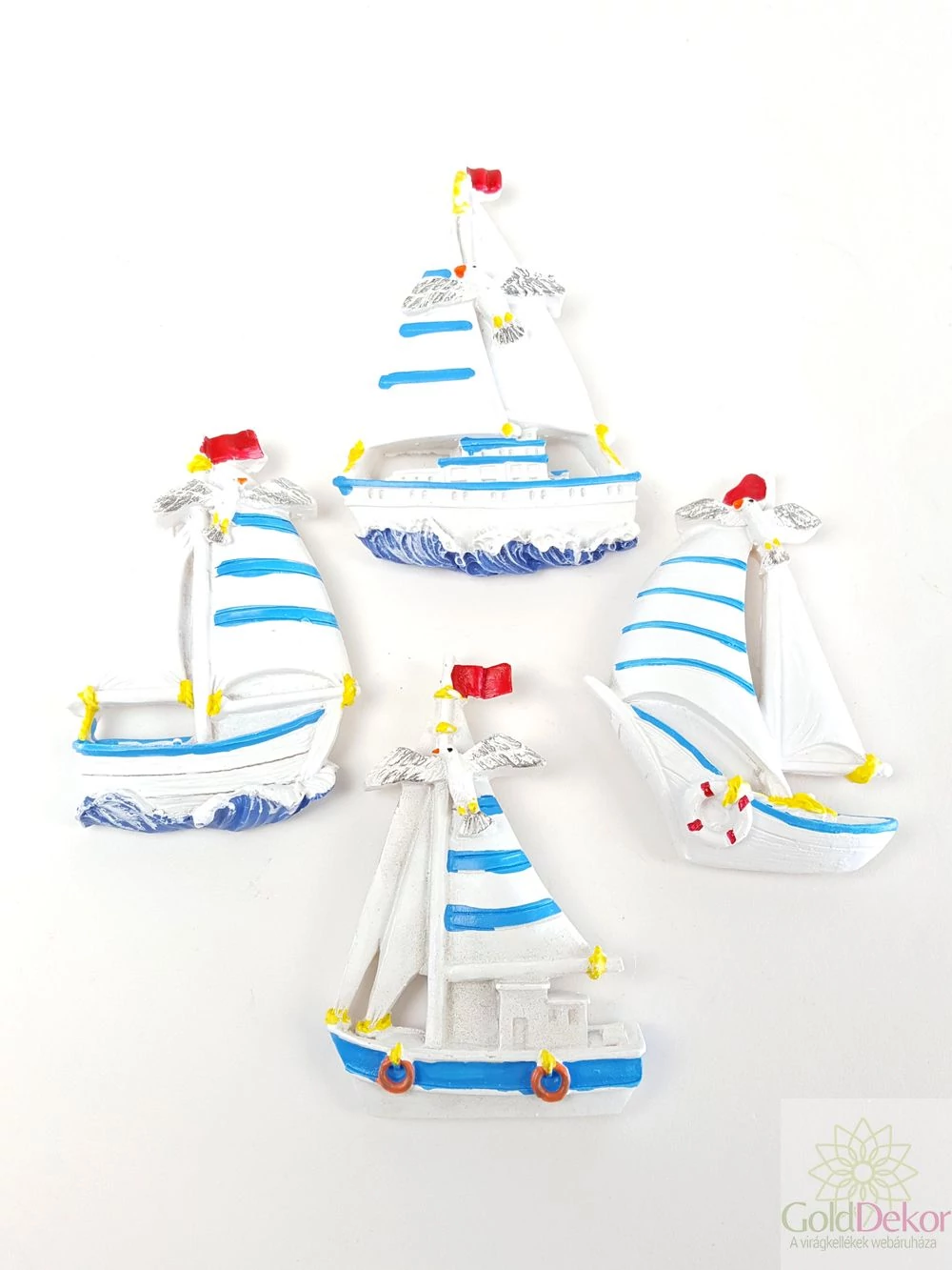 Hűtőmágnes halászhajó