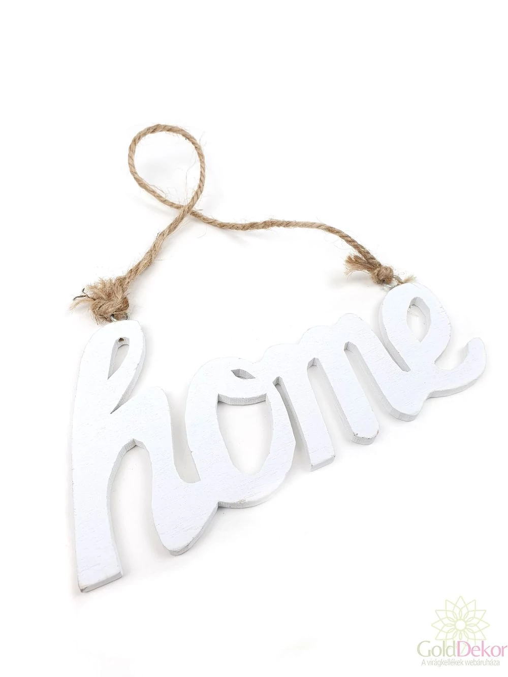 Akasztós home felirat 18 cm