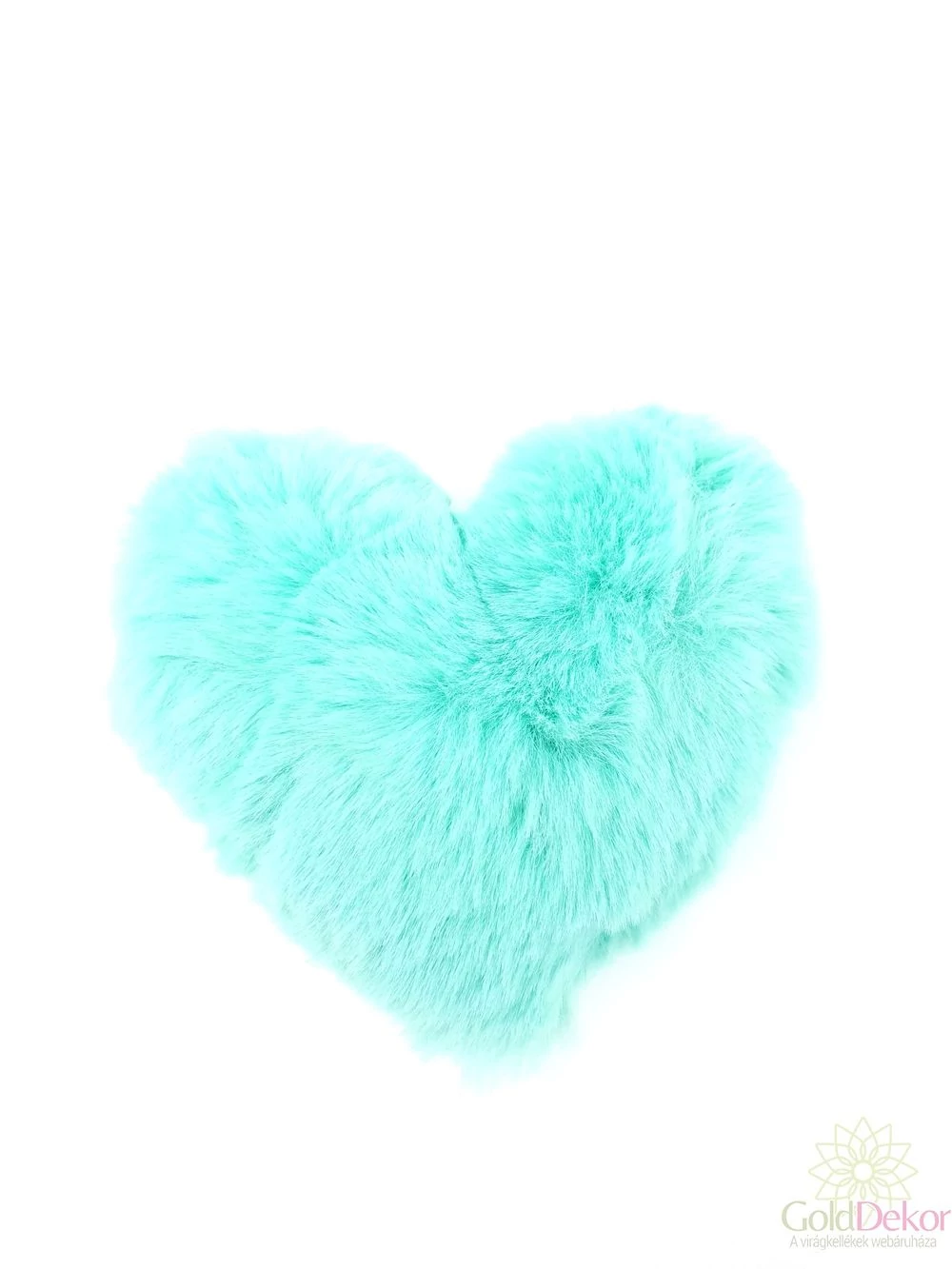 Plüss szív - Menta