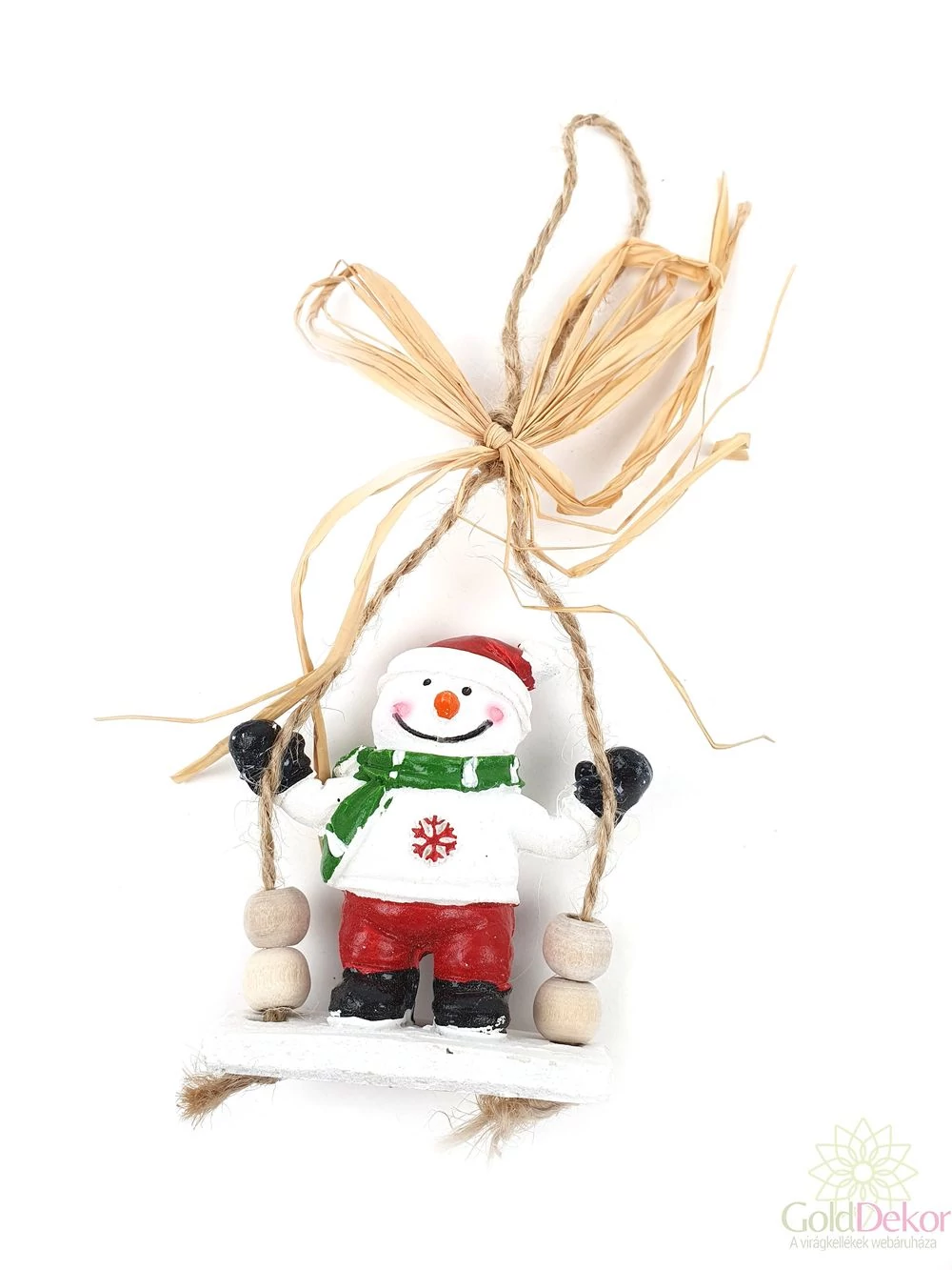 Hintás hóember figura