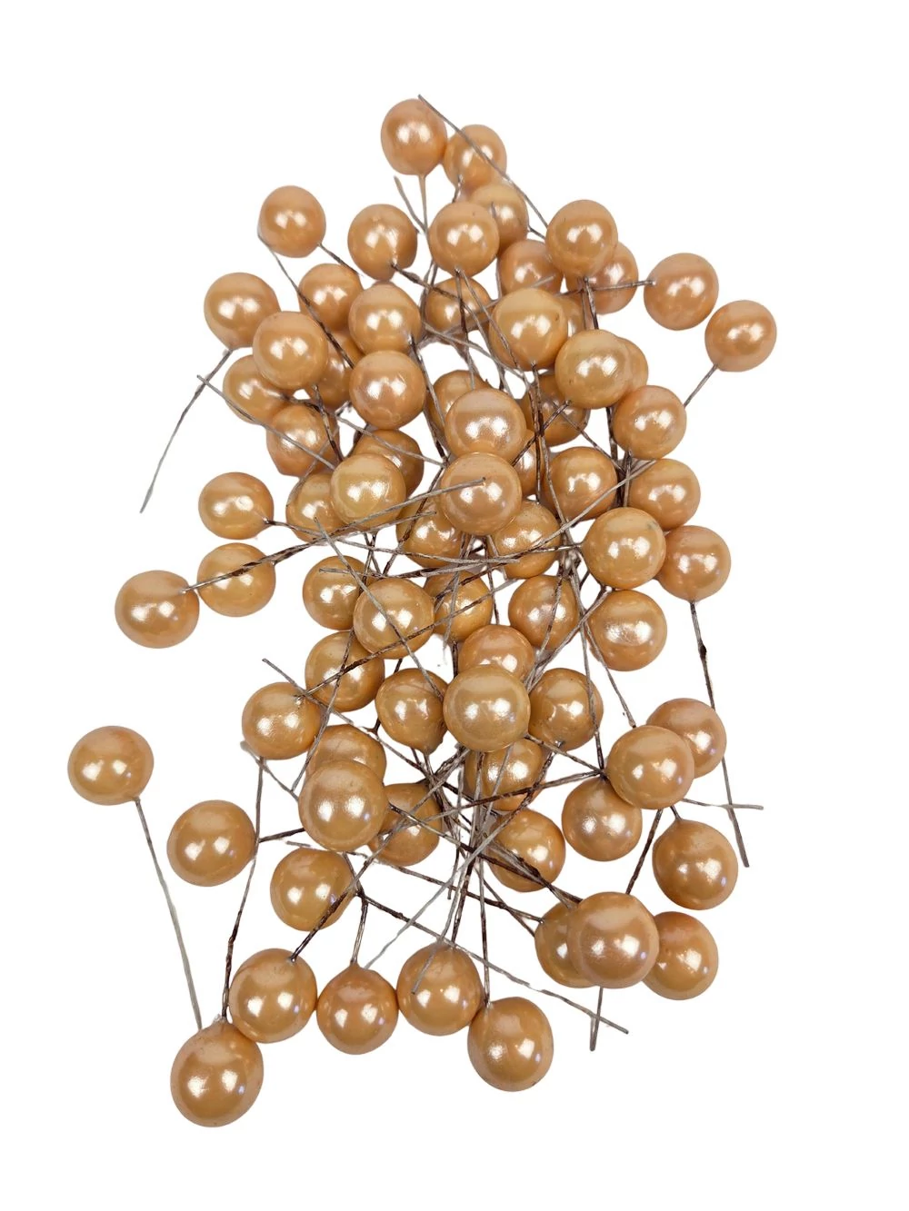 Gyöngyházas drótos bogyó - Barack