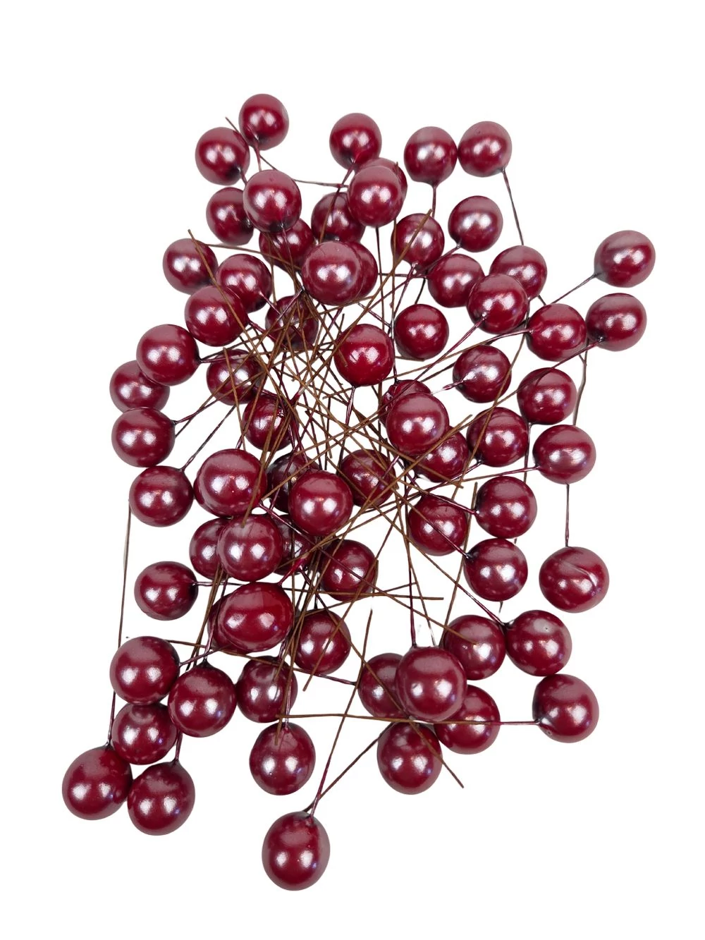 Gyöngyházas drótos bogyó - Ciklámen