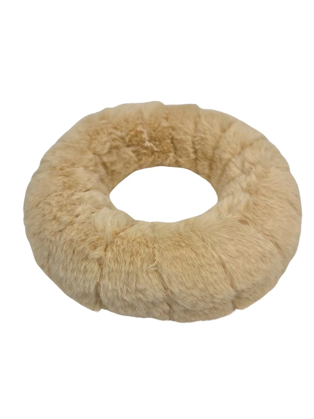 Szőrmés alap 20 cm - Krém