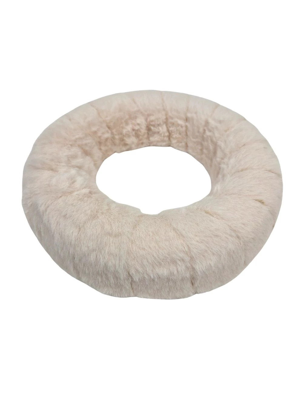 Szőrmés alap 20 cm - Tört Fehér