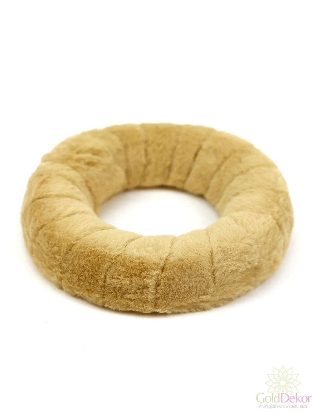 Szőrmés alap 20 cm - Világos Barna