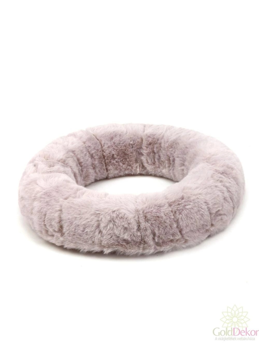 Szőrmés alap 20 cm - Halvány lila