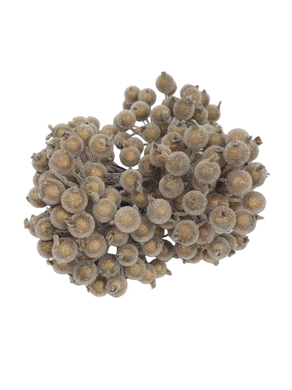 Csillámos drótos bogyó - Arany