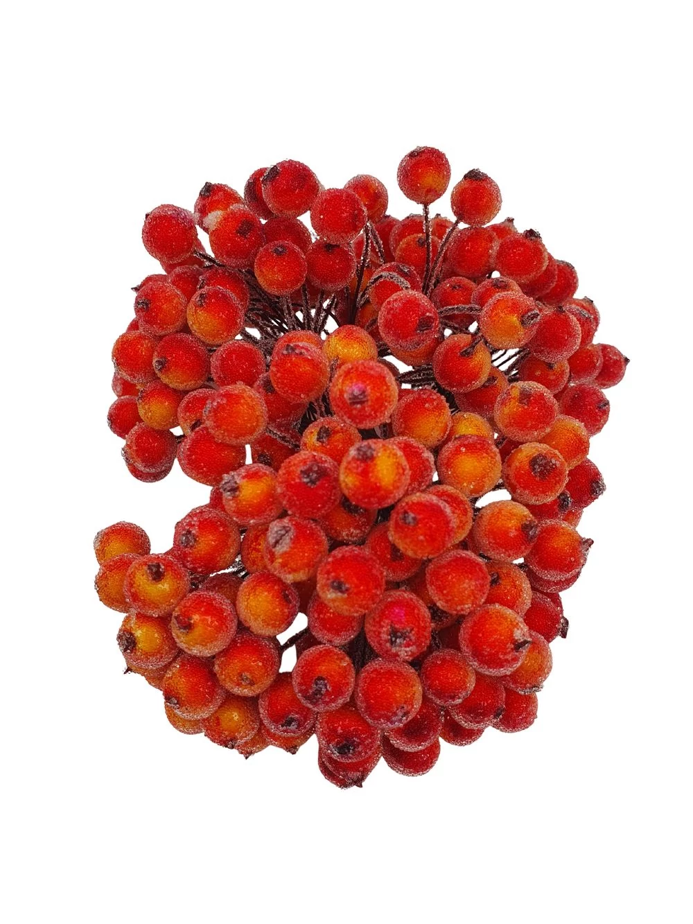 Csillámos drótos bogyó - Narancs mix