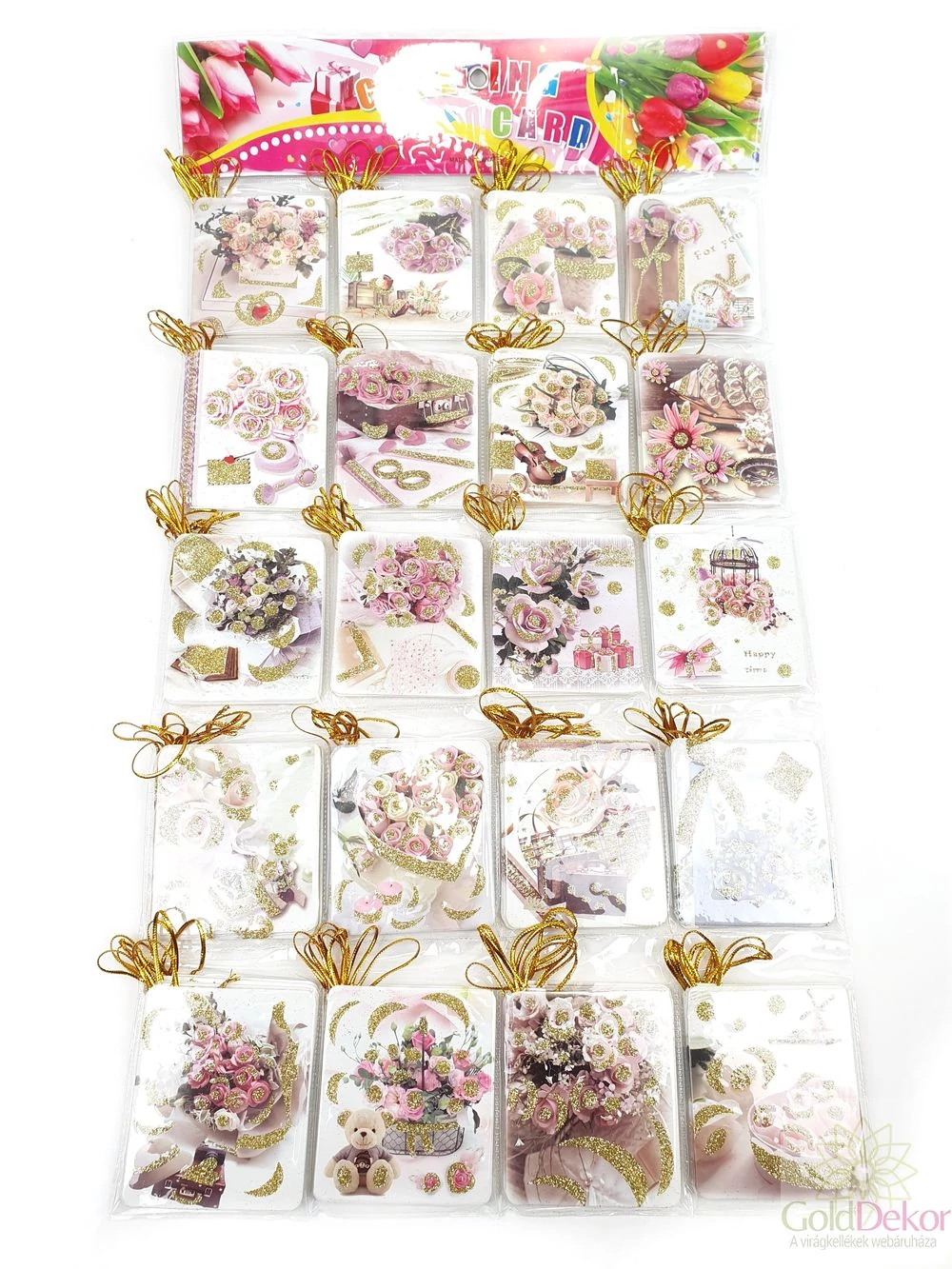 Ajándék kisérő kártya szett - 1