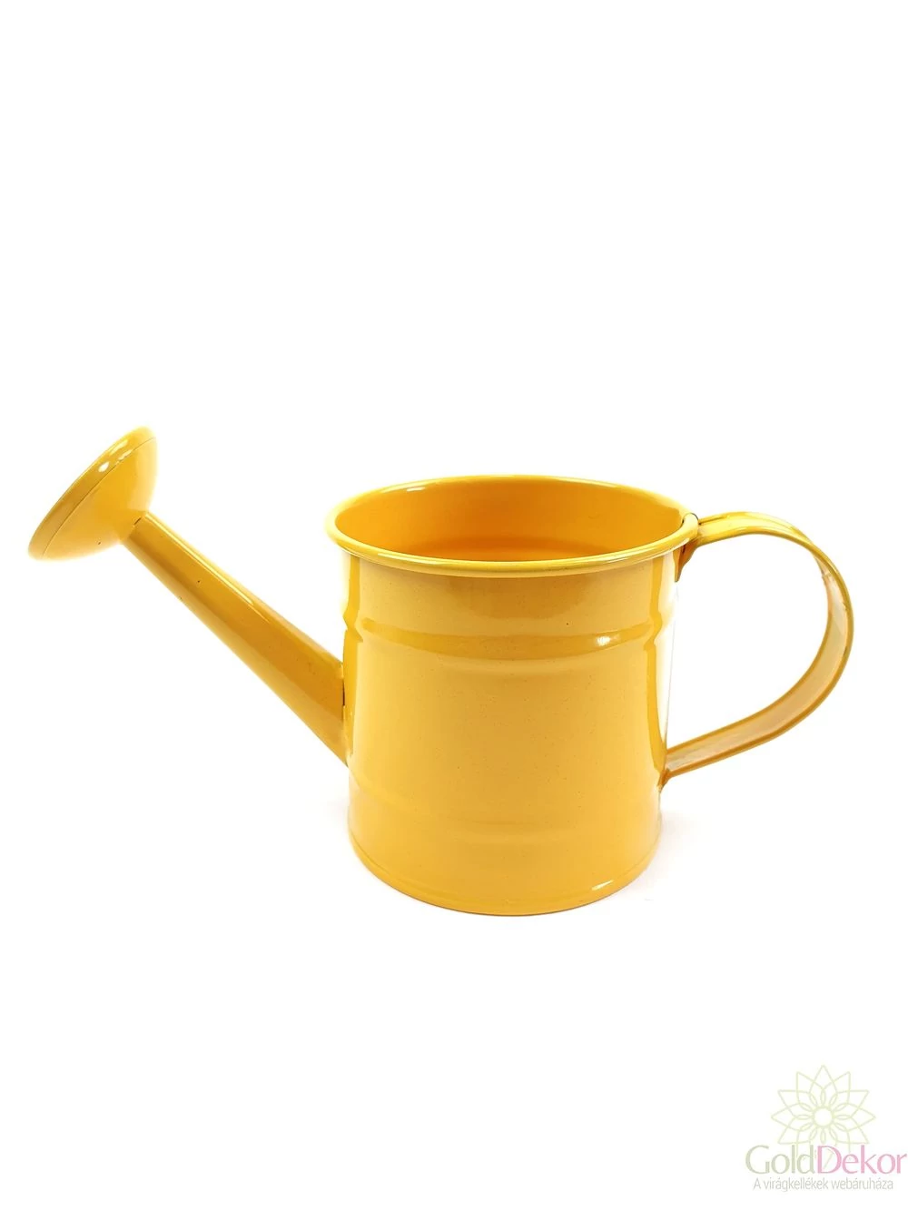 Kicsi bádog locsoló - Sárga