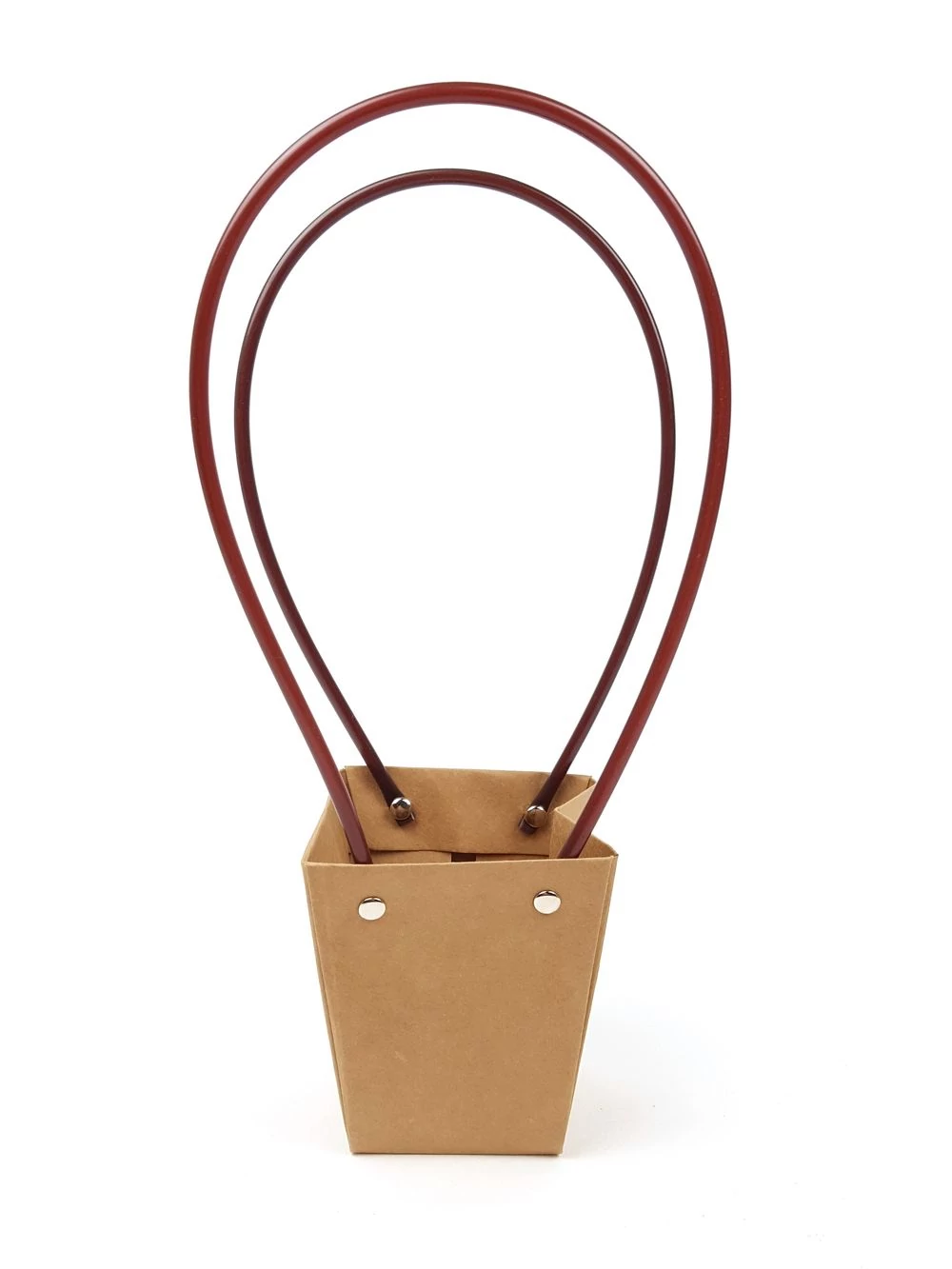 Virág tasak natúr - Mini trapéz