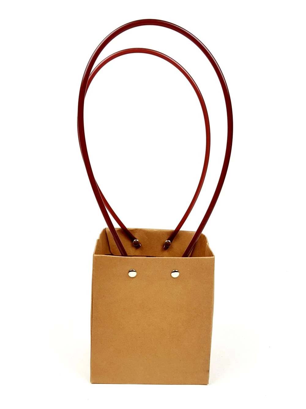 Virág tasak natúr - Kicsi kocka