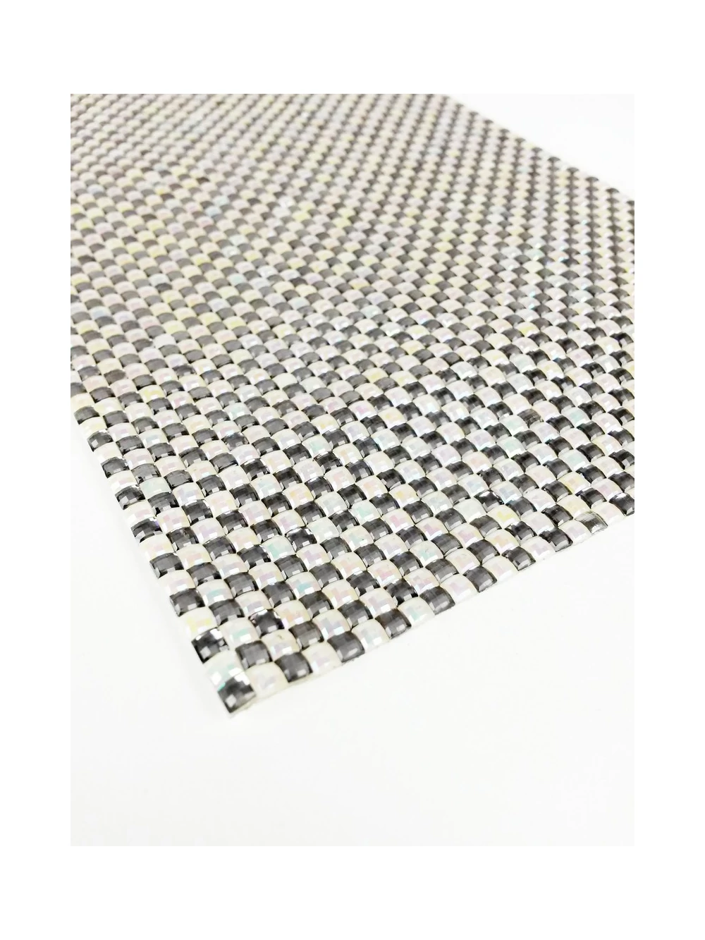 Öntapadós strassz lap - Szürke