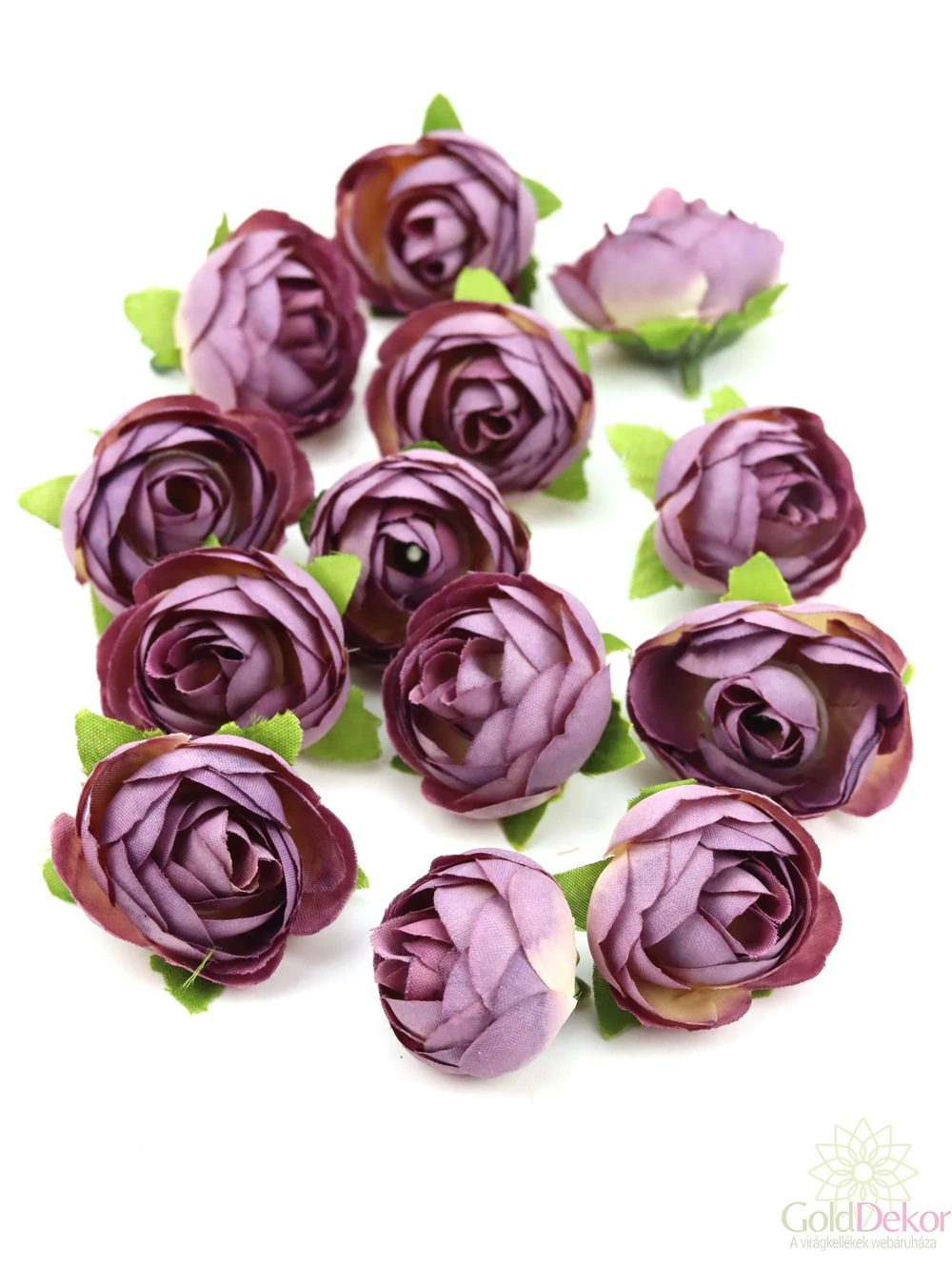 Dekor fejvirág 7 - Antik lila