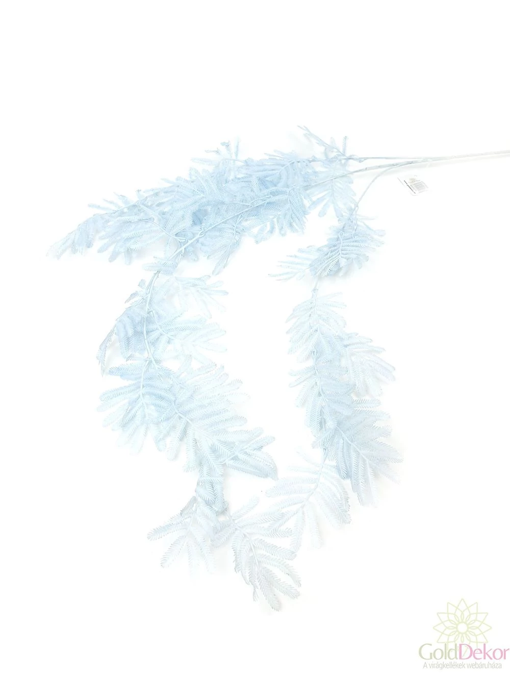 Pasztel műzöld ág 2 - Kék