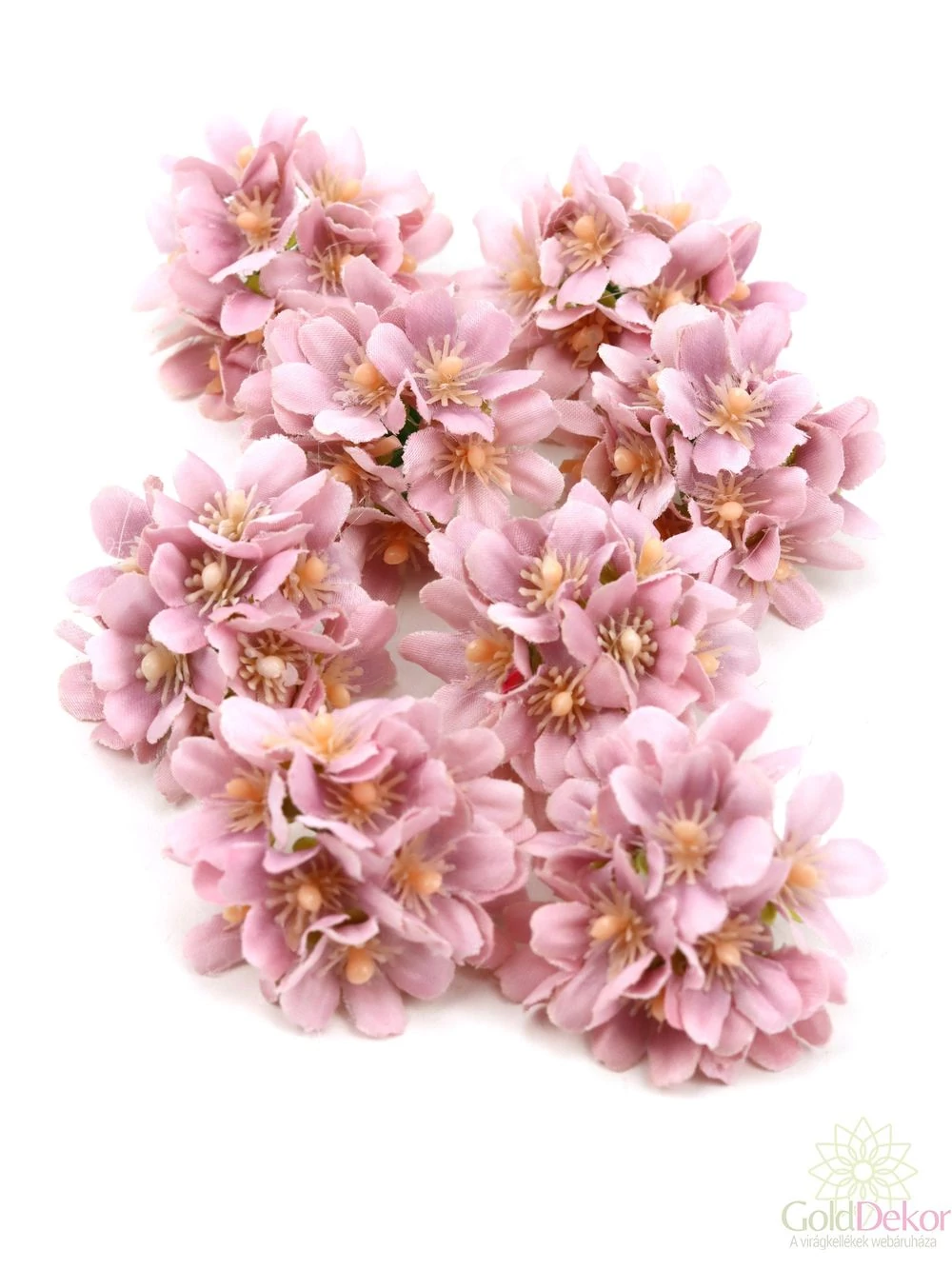 Dekor fejvirág 8 - Halvány lila