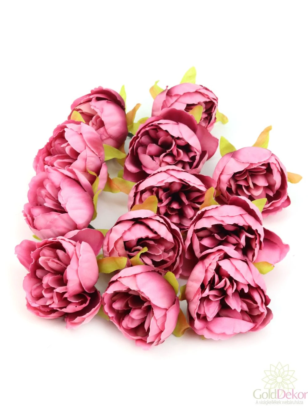 Dekor fejvirág 9 - Antik pink