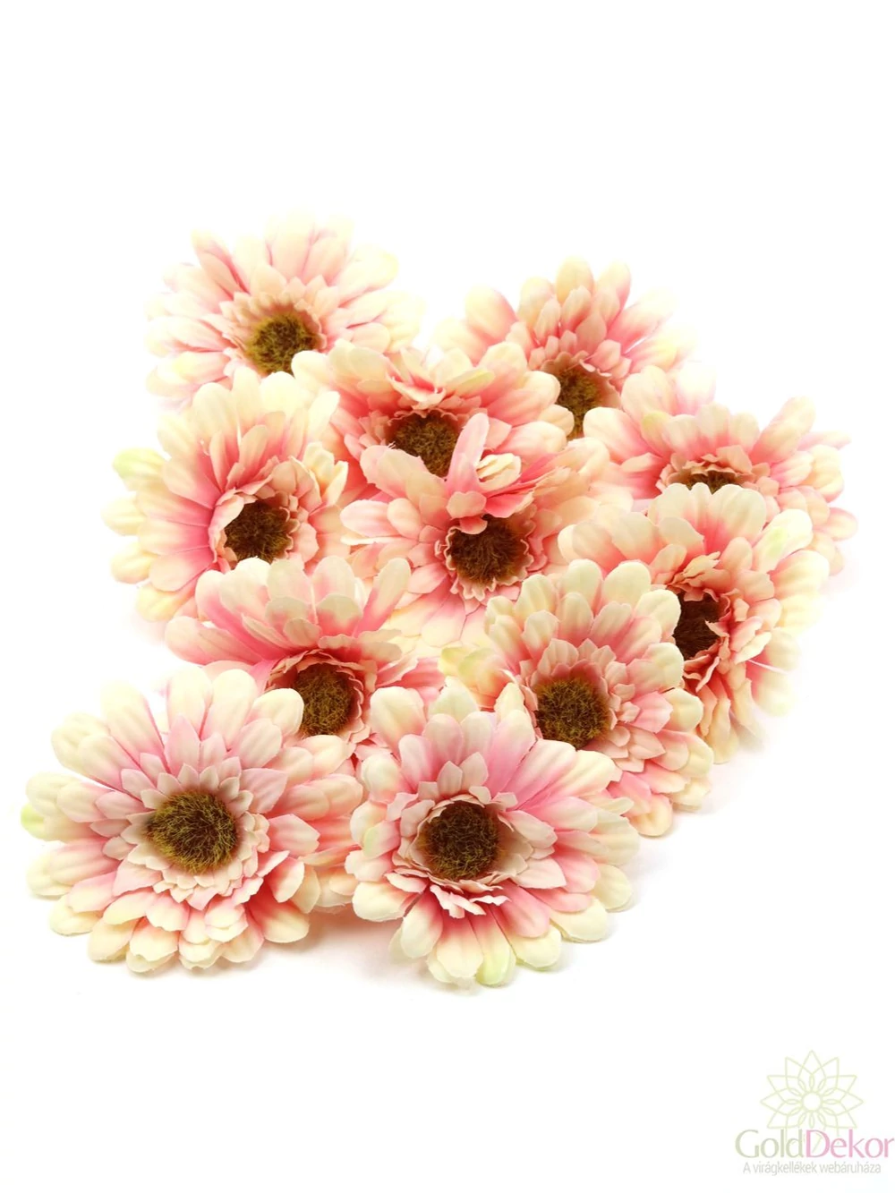 Dekor fejvirág 27 - Cirmos Pink