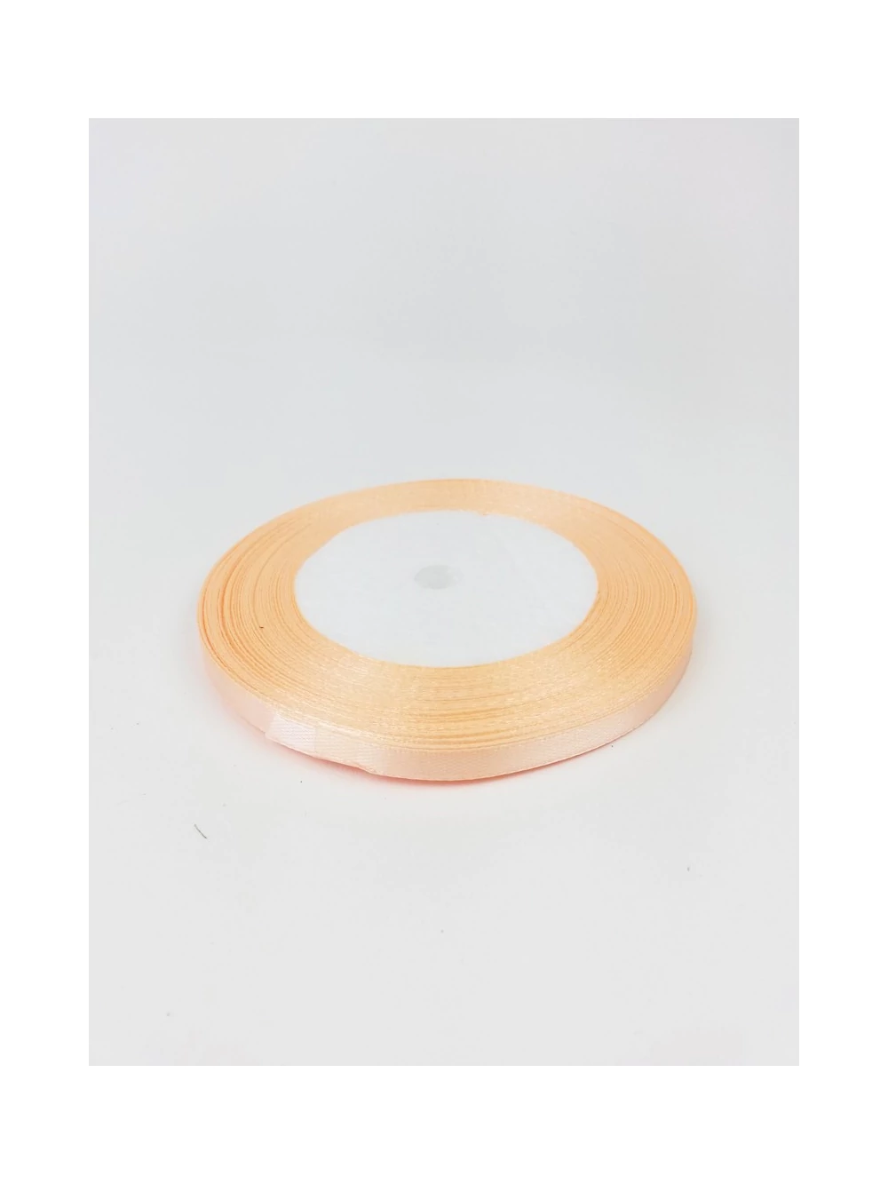 6 mm-es szatén szalag - Barack