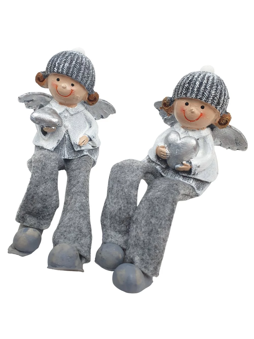 Kötött sapkás lógólábú figura