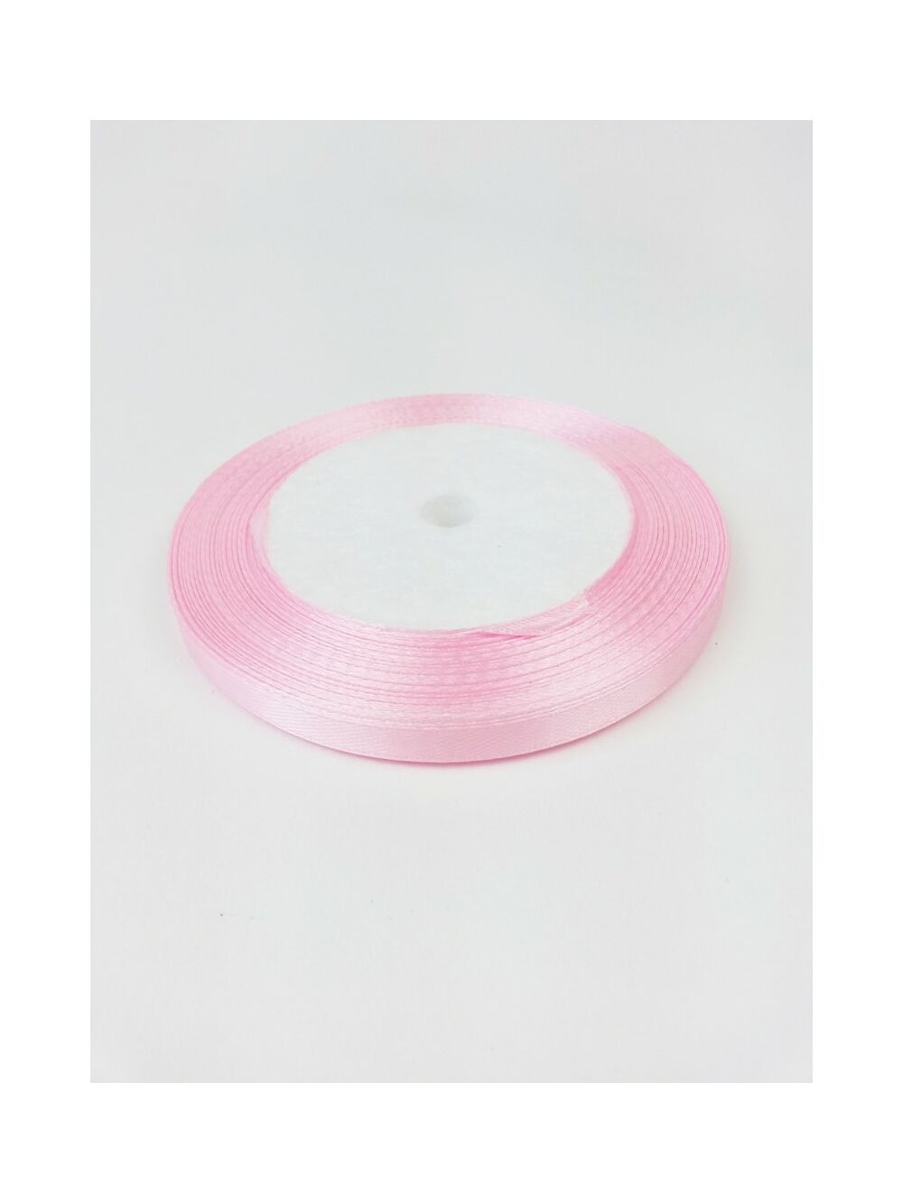 6 mm-es szatén szalag - Rózsaszín