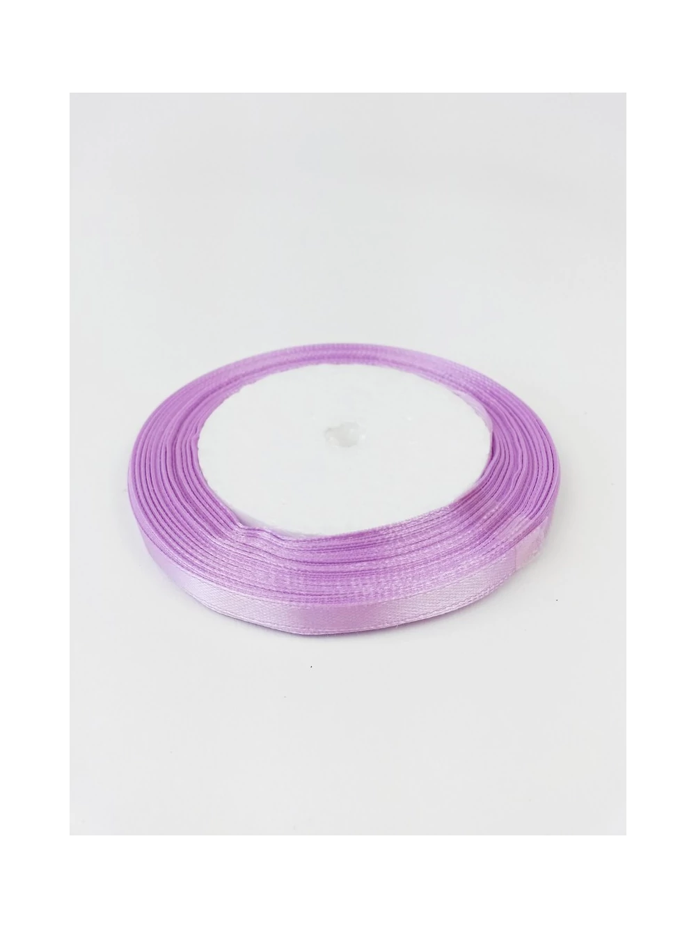 6 mm-es szatén szalag - Világos Lila