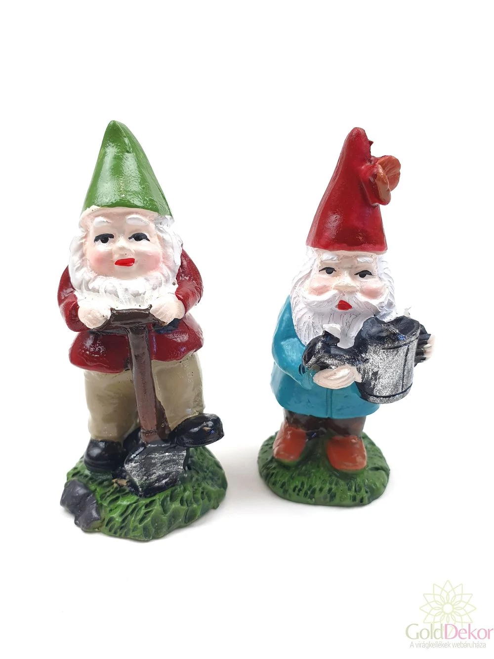 Kerti törpe figurák szerszámmal Kerti törpe figurák szerszámmal