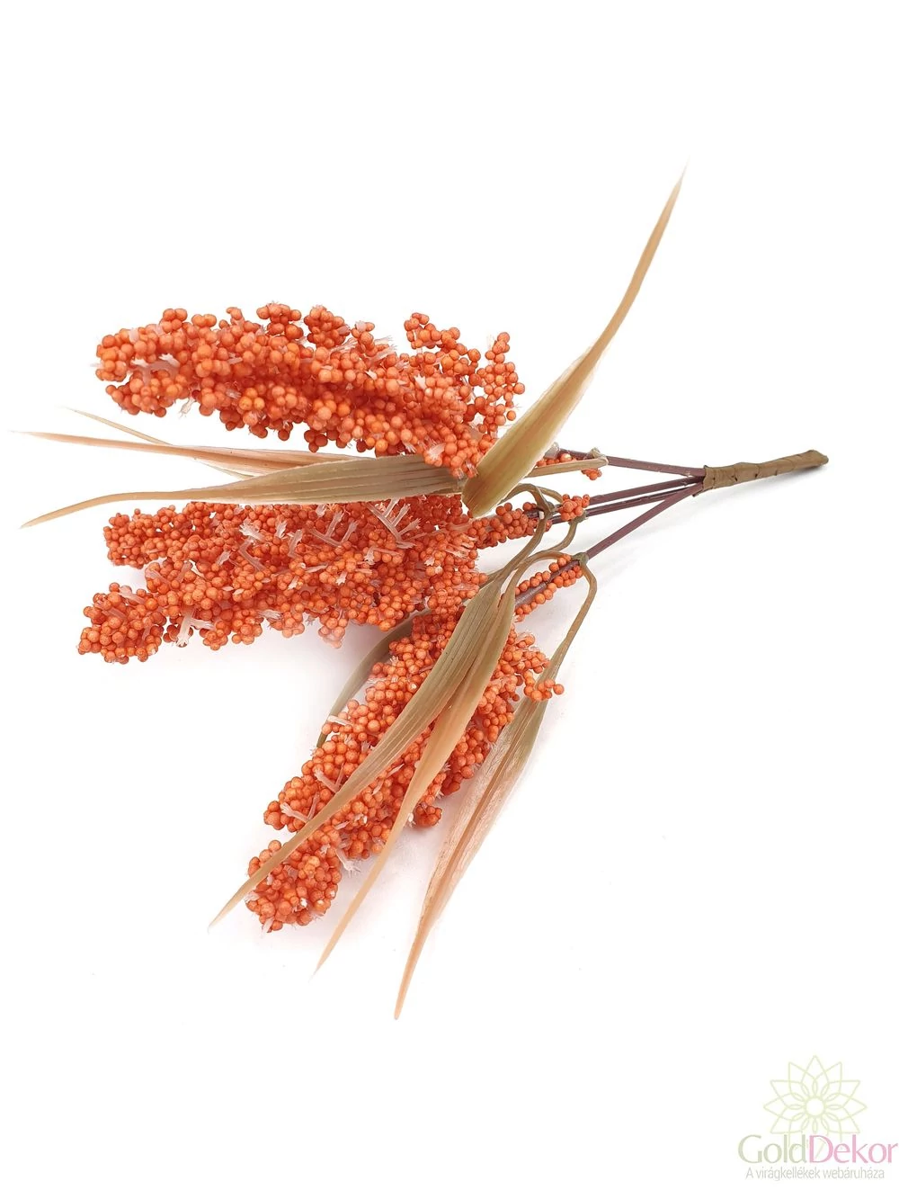 Színes kalász köteg*4 - Narancs