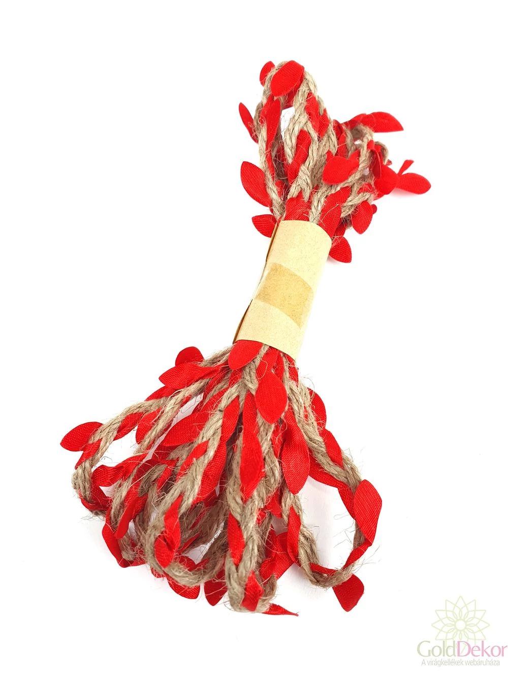 Leveles zsinór 2 m - piros