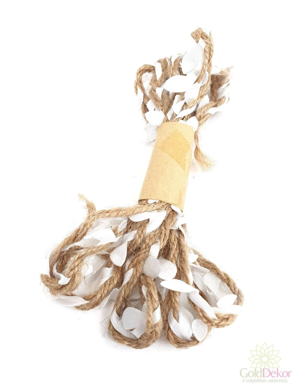 Leveles zsinór 2 m - fehér