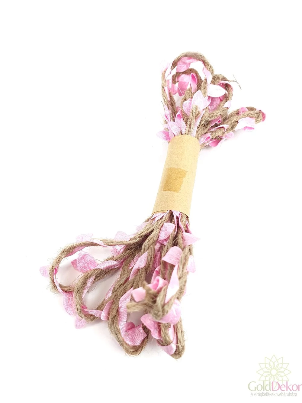 Leveles zsinór 2 m - rózsaszín