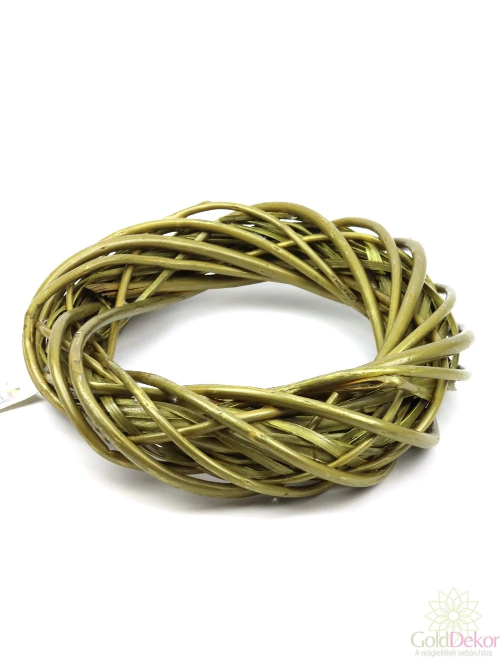 Vessző alap 30 cm - Óarany