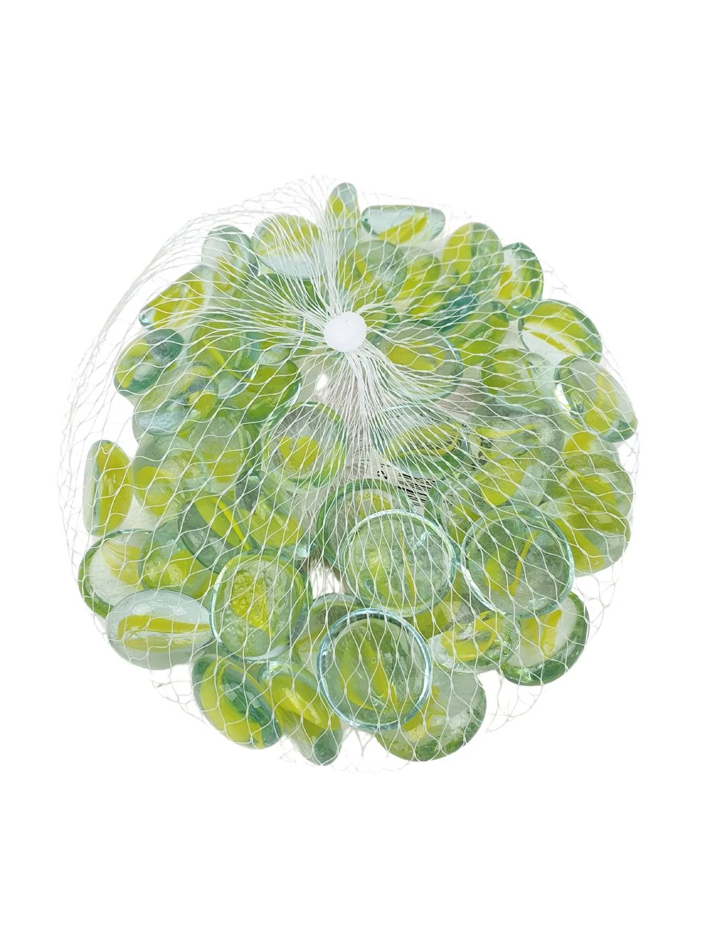 Dekor üveg kavics - Zöld