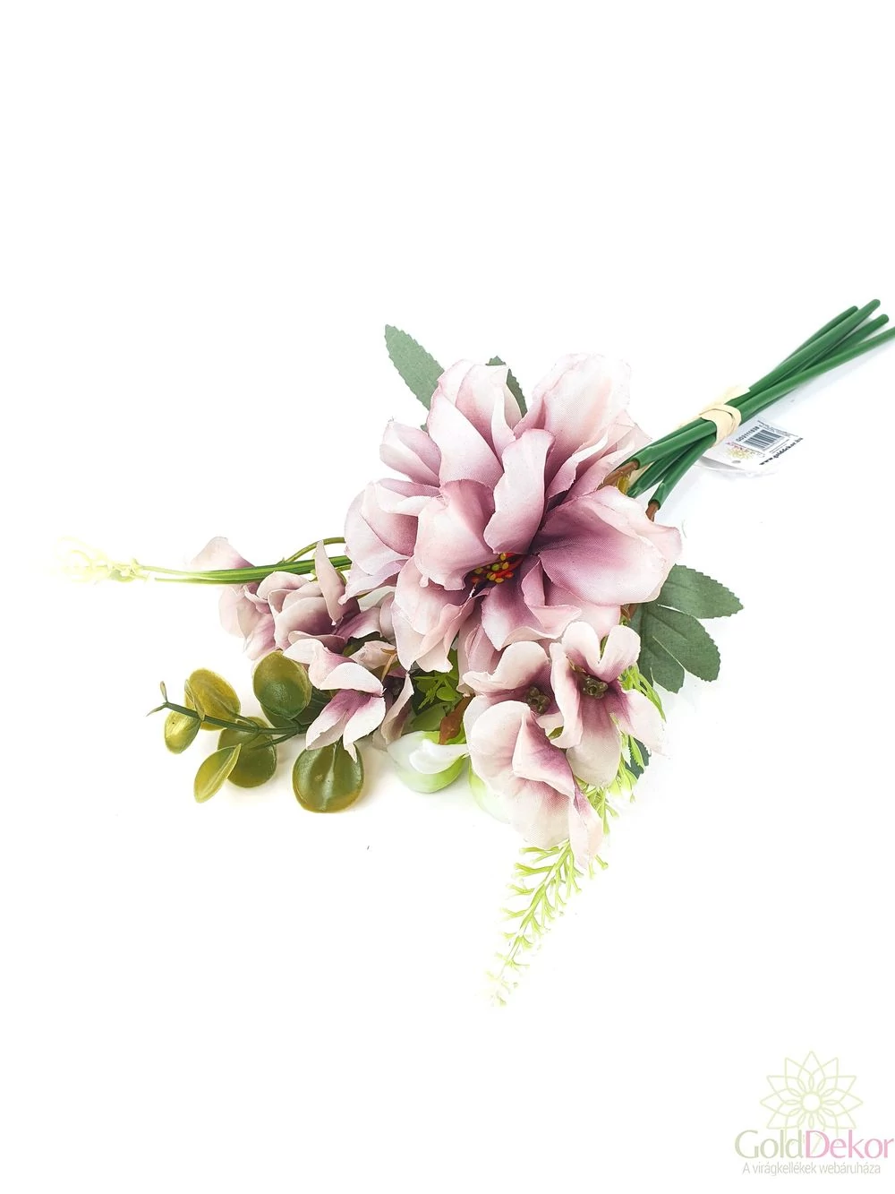 Feles dekor csokor - Púder