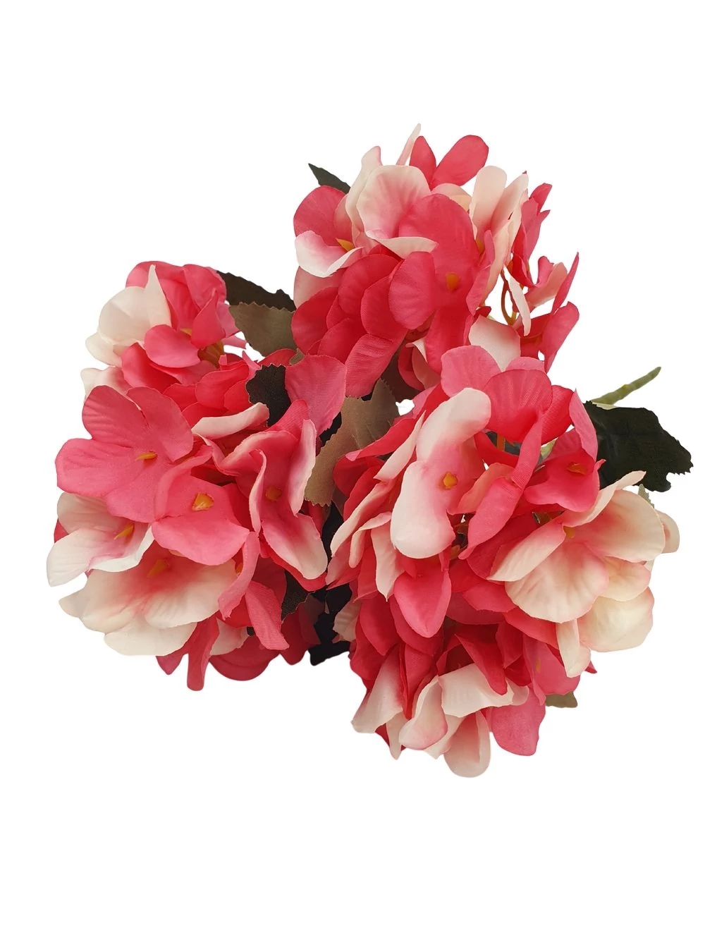 6 ágas hortenzia csokor - Korall