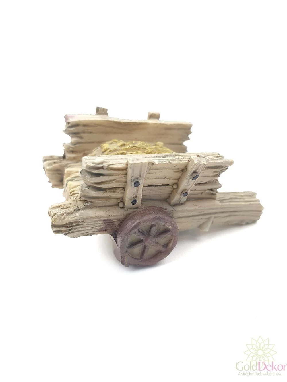 Szénás fa talicska