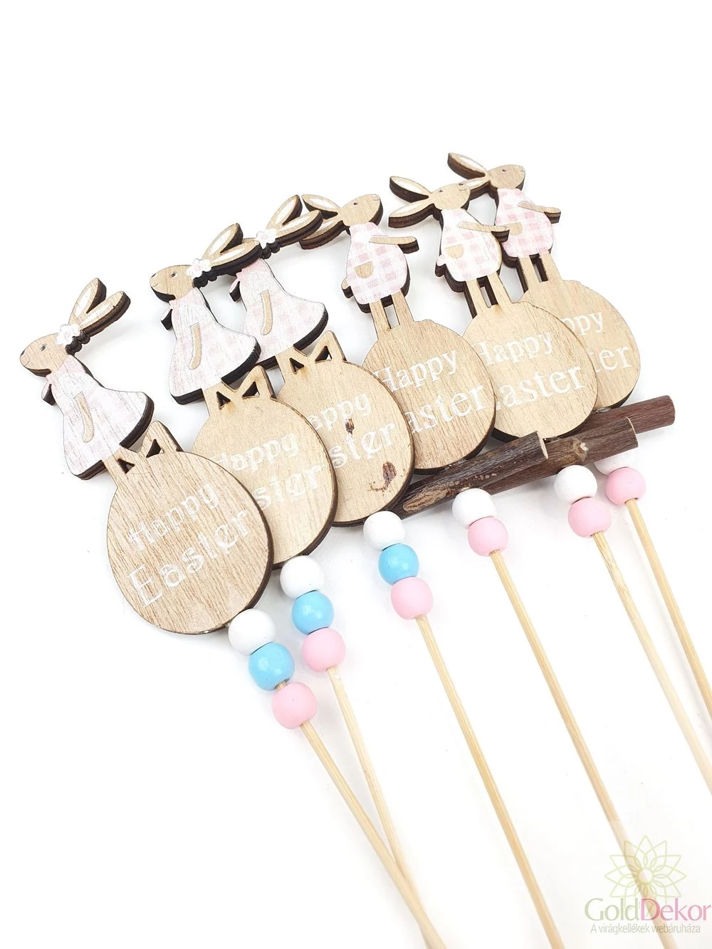 Fa nyuszi tojáson betűző*6