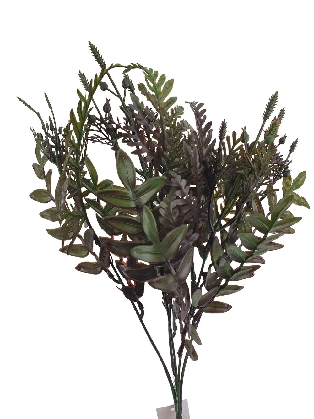 Vegyes műzöld csokor 3 - Sötét barna