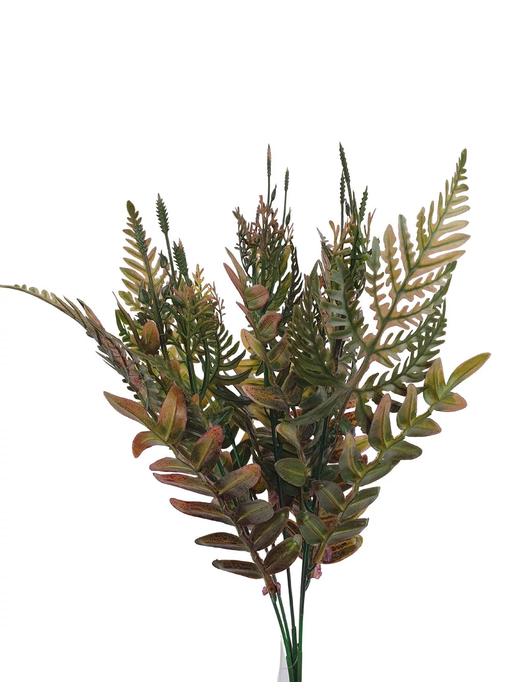 Vegyes műzöld csokor 3 - Világos barna